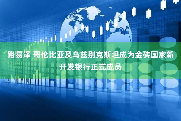 路易泽 哥伦比亚及乌兹别克斯坦成为金砖国家新开发银行正式成员