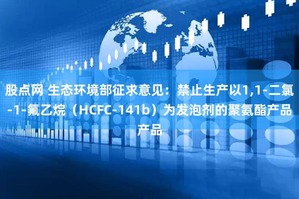 股点网 生态环境部征求意见：禁止生产以1,1-二氯-1-氟乙烷（HCFC-141b）为发泡剂的聚氨酯产品