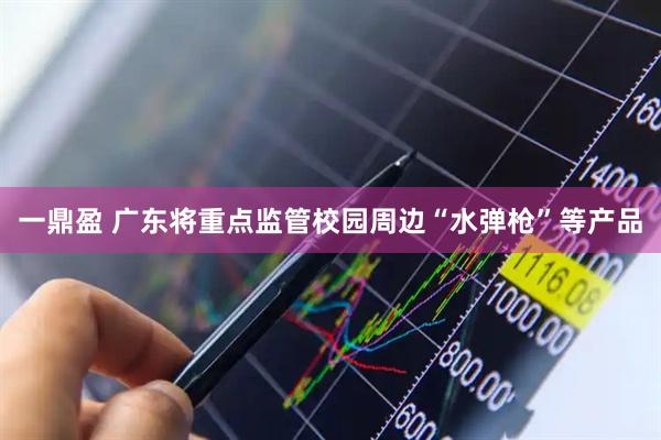 一鼎盈 广东将重点监管校园周边“水弹枪”等产品
