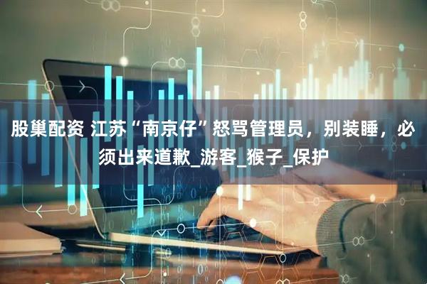 股巢配资 江苏“南京仔”怒骂管理员，别装睡，必须出来道歉_游客_猴子_保护
