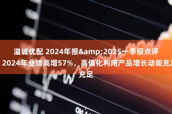 溢诚优配 2024年报&2025一季报点评：2024年业绩高增57%，高值化利用产品增长动能充足